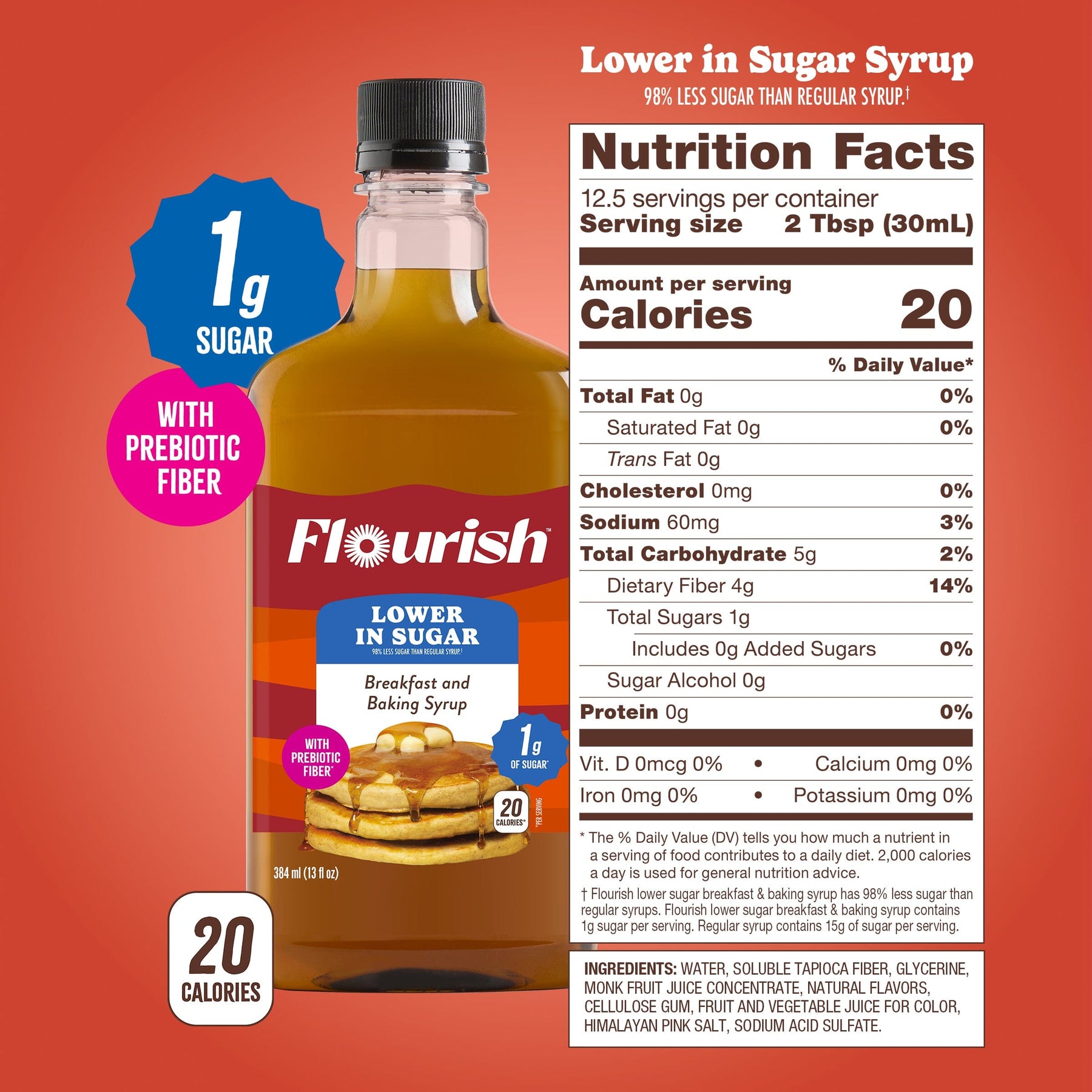 Breakfast & Baking Syrup - 12oz FG-USA Flourish 