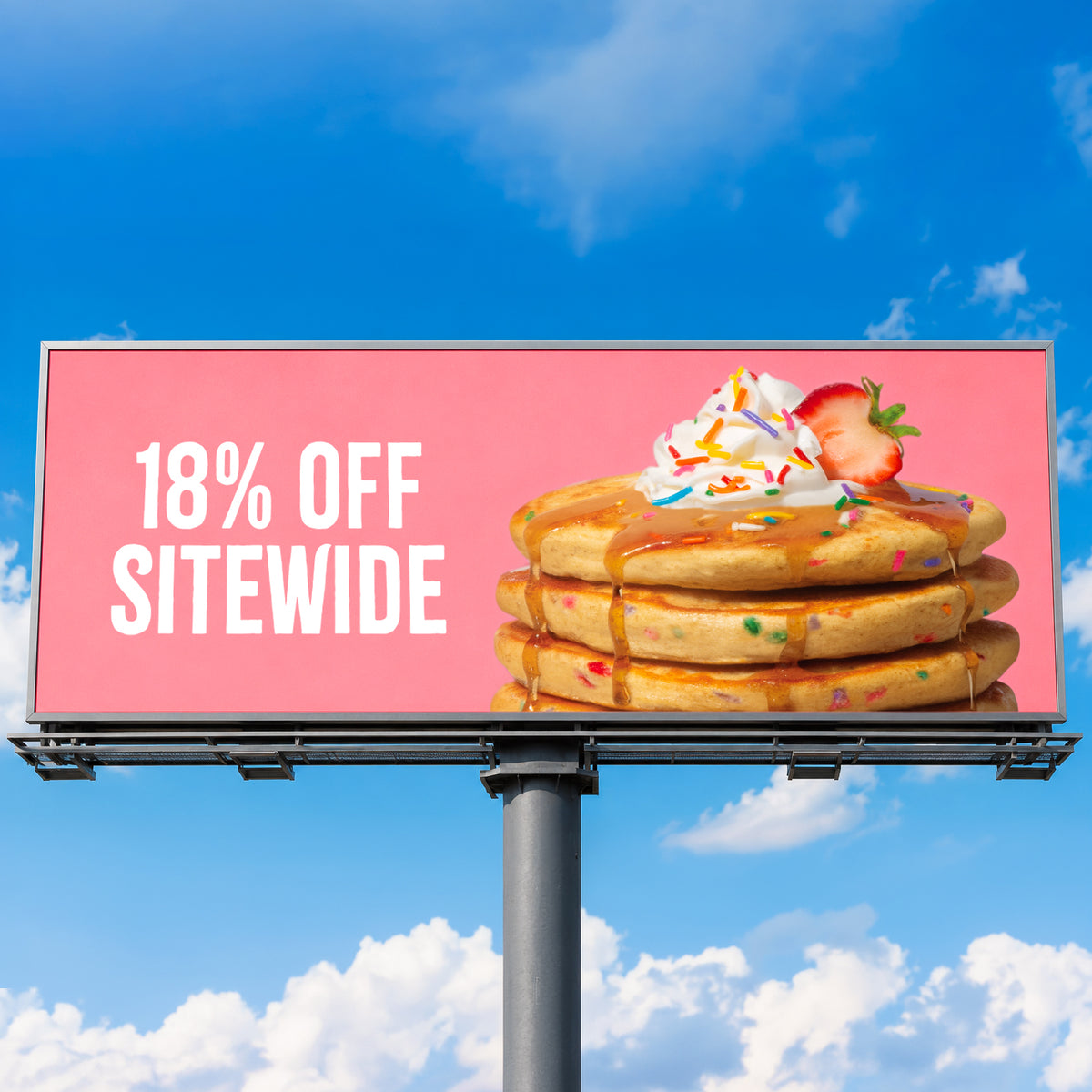 18% Off
Sitewide
