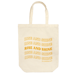 Flourish Tote Bag: Rise & Shine free_gift Flourish 
