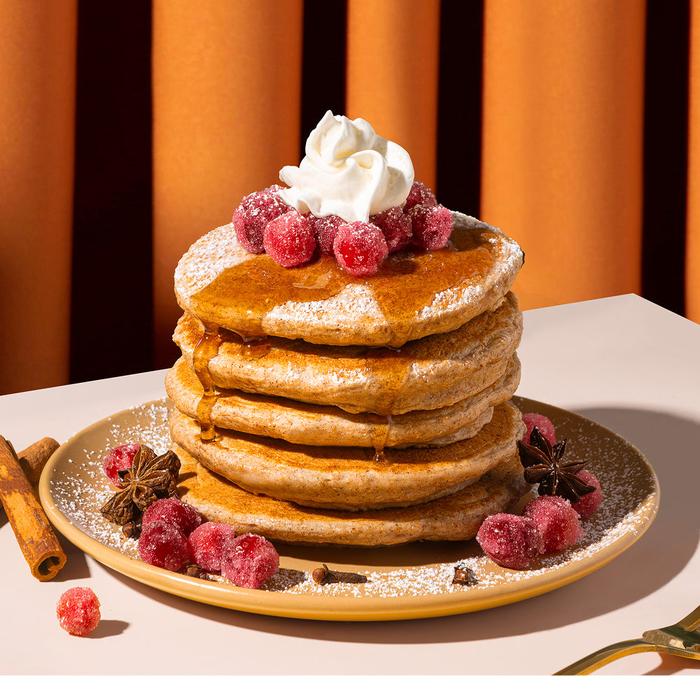 Gingerbread pancakes