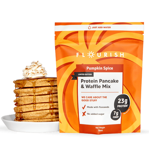 Pumpkin Spice Protein Pancake Mix Flourish 